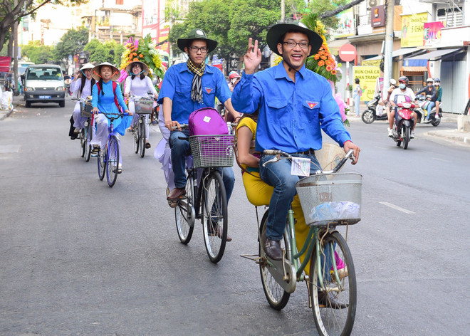 Hành trình xe đạp "Áo dài Việt-Du lịch Việt" quảng bá vẻ đẹp Việt Nam ảnh 5
