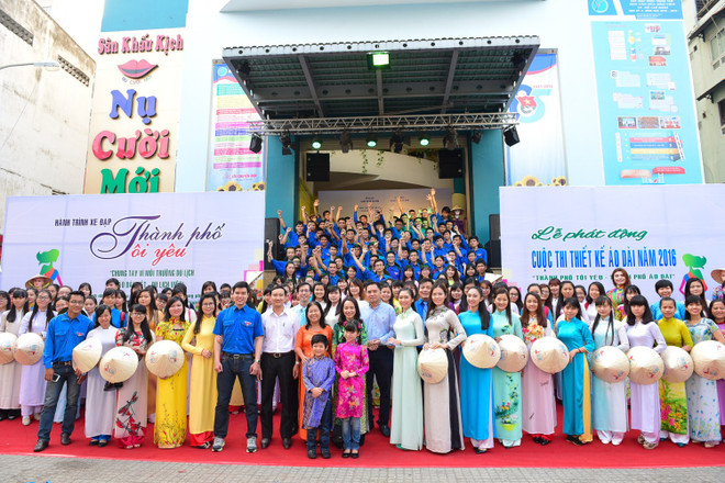 Hành trình xe đạp "Áo dài Việt-Du lịch Việt" quảng bá vẻ đẹp Việt Nam ảnh 3