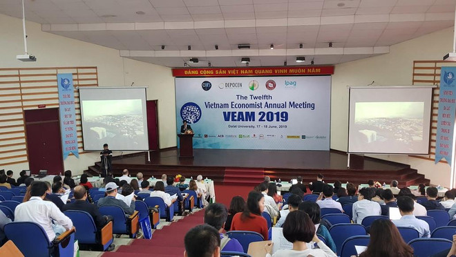 Quang cảnh hội thảo. (Ảnh: Chu Quốc Hùng/TTXVN) 130 nhà khoa học tham gia hội thảo quốc tế VEAM 2019 tại Đà Lạt ảnh 1