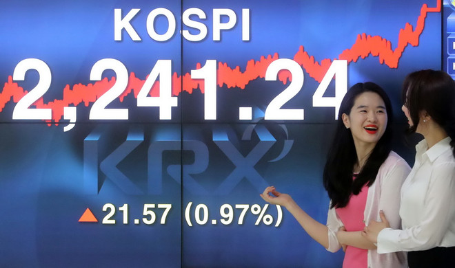 Chứng khoán Hàn Quốc tăng điểm mạnh nhất châu Á trong 4 tháng ảnh 1