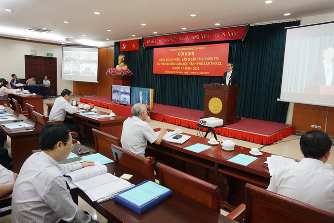 TP.HCM công bố dự thảo Báo cáo chính trị Đại hội đảng thành phố ảnh 2