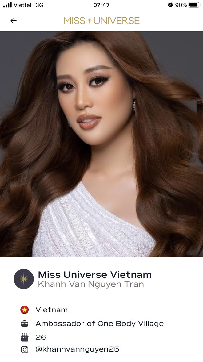 Hoa hậu Khánh Vân xuất hiện ấn tượng trên trang chủ Miss Universe ảnh 1