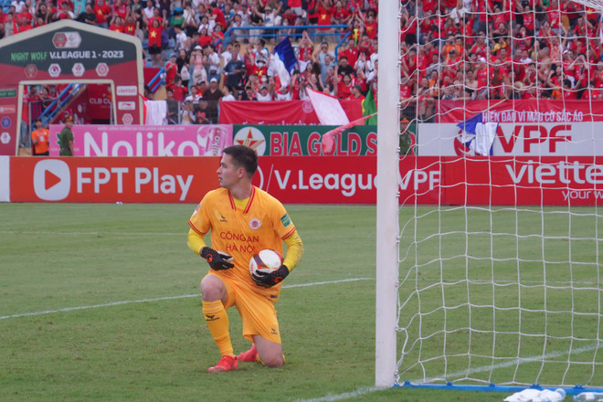 Thắng đậm Viettel, Công an Hà Nội tiến sát ngôi vương V-League ảnh 8