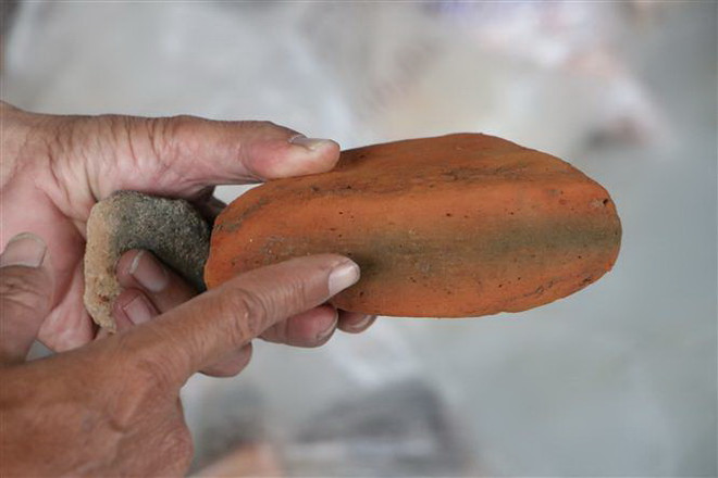 Phát hiện thêm nhiều vết tích tại thành cổ Châu Sa ở Quảng Ngãi ảnh 2