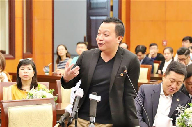 Lãnh đạo Thành phố Hồ Chí Minh đối thoại với doanh nhân trẻ ảnh 2