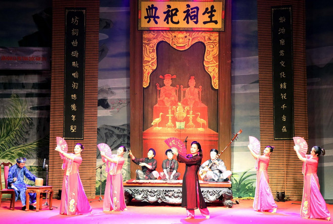 Những điểm khác biệt của Liên hoan ca trù toàn quốc năm 2018 ảnh 1