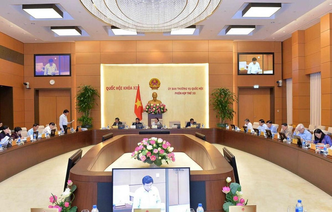 Phân công chuẩn bị Phiên họp thứ 34 của Ủy ban Thường vụ Quốc hội ảnh 1