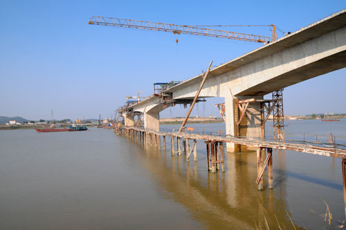 Bắc Ninh khánh thành cây cầu Bình Than bắc qua sông Đuống ảnh 1