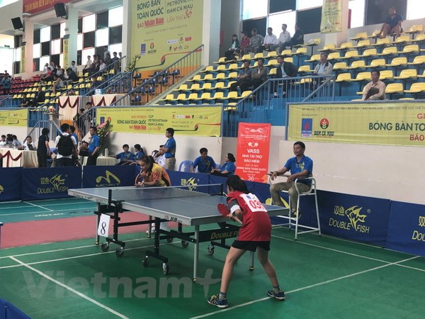 Hà Nội nhất toàn đoàn tại Giải vô địch bóng bàn toàn quốc Báo Nhân dân ảnh 1