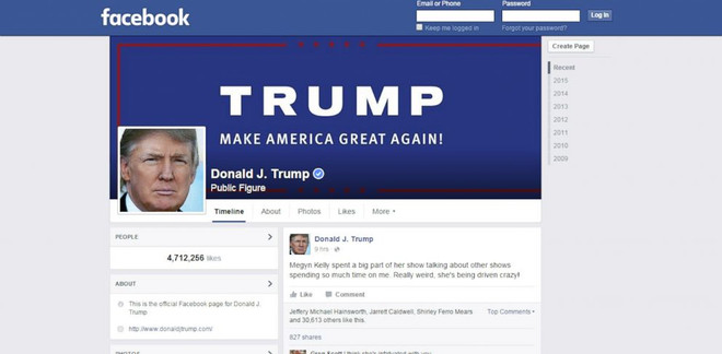 Facebook tiếp tục khóa tài khoản của cựu Tổng thống Mỹ Donald Trump ảnh 1