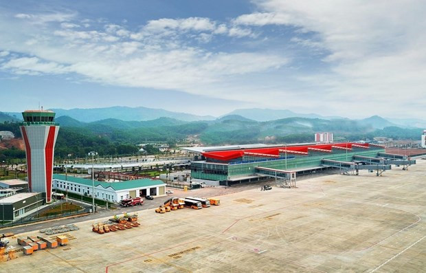 Cảng hàng không quốc tế Vân Đồn. (Ảnh: TTXVN phát) Quảng Ninh: Sân bay Vân Đồn đạt chuẩn quốc tế về an toàn sức khỏe ảnh 1
