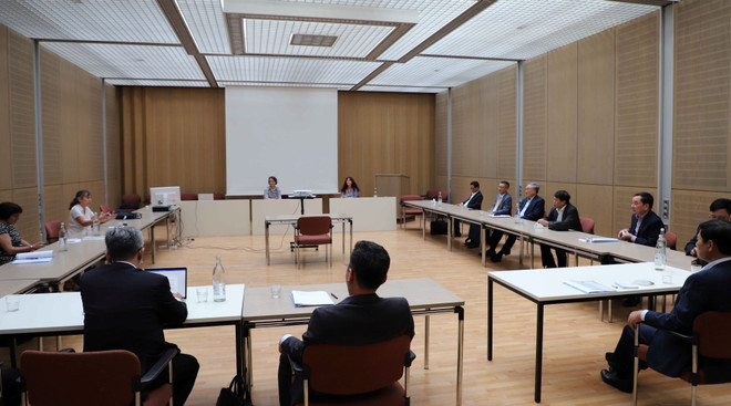 Chánh án Tòa án Nhân dân tối cao Nguyễn Hòa Bình làm việc tại Đức ảnh 3