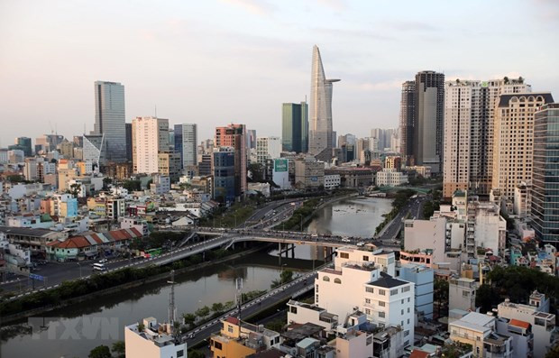 Một góc Thành phố Hồ Chí Minh. (Ảnh: Thành Chung/TTXVN) Điều chỉnh Quy hoạch chung TP.HCM đến năm 2040, tầm nhìn đến năm 2060 ảnh 1