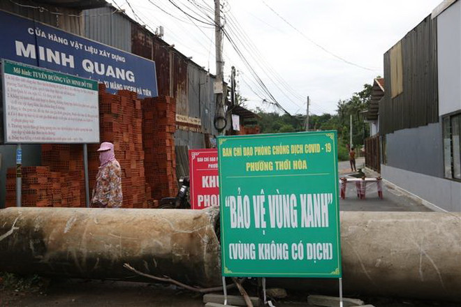 Thị xã Bến Cát, tỉnh Bình Dương, tăng cường bảo vệ 'vùng xanh' hiện có sau khi trở về bình thường mới. (Ảnh: Chí Tưởng/TTXVN) Bình Dương đã qua giai đoạn khó khăn nhất về phòng, chống COVID-19 ảnh 2