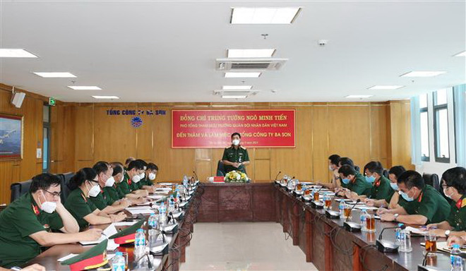 ​Kiểm tra công tác sản xuất kinh doanh và phòng, chống dịch COVID-19 ảnh 1