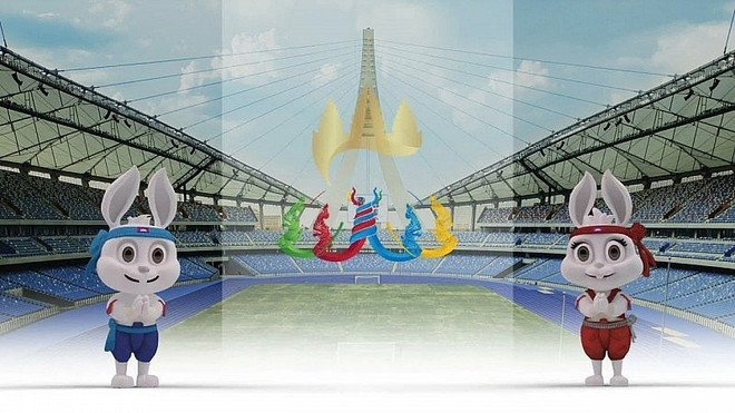 SEA Games 32 diễn ra từ ngày 5-17/5 tại Campuchia. (Nguồn: Cambodia 2023) Quy mô lễ khai mạc và bế mạc SEA Games 32 'đạt chuẩn Olympic' ảnh 1