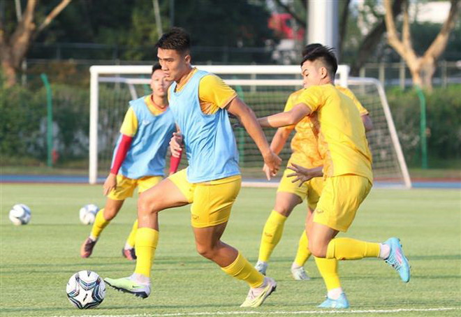 Sân vận động Linping sẵn sàng cho trận ra quân của Olympic Việt Nam ảnh 1