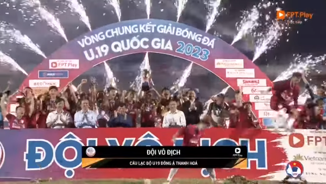 Vượt qua U19 Sông Lam Nghệ An, U19 Đông Á Thanh Hóa lên ngôi vô địch ảnh 1