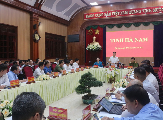 Phó Thủ tướng: Hà Nam cần quyết tâm triển khai hiệu quả Đề án 06 ảnh 1