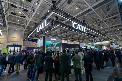 CATL Booth (PRNewsfoto/Contemporary Amperex Technology Co., Limited (CATL))