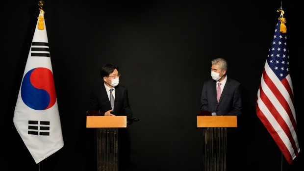 Hàn Quốc và Mỹ thảo luận về các vấn đề hạt nhân của Triều Tiên ảnh 1