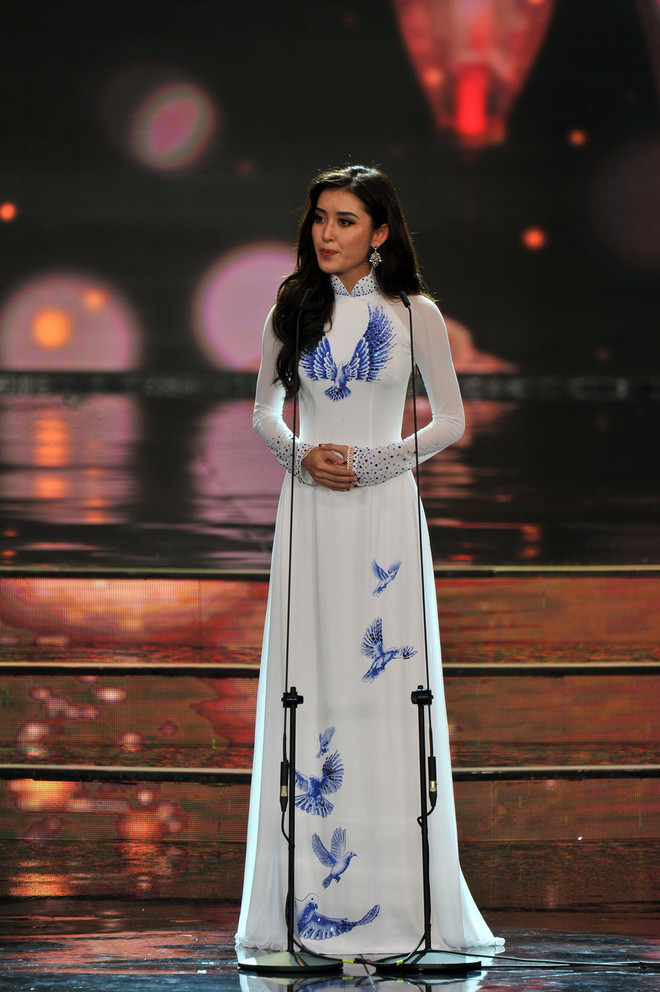 Người đẹp Peru đăng quang Hoa hậu Hòa bình, Huyền My trượt Top 5 ảnh 2