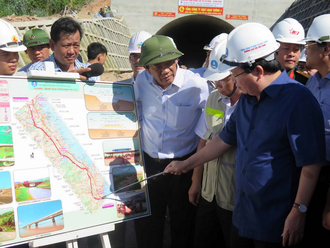 Đẩy nhanh tiến độ dự án đường cao tốc Đà Nẵng-Quảng Ngãi ảnh 1