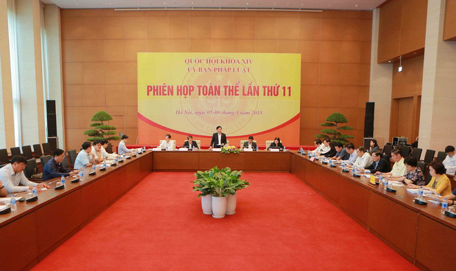 Đề nghị điều chỉnh Chương trình xây dựng luật, pháp lệnh năm 2018 ảnh 1