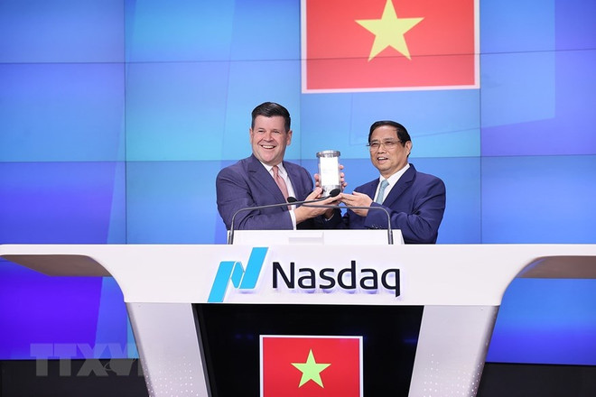 Thủ tướng Chính phủ Phạm Minh Chính làm việc với lãnh đạo Nasdaq ảnh 2