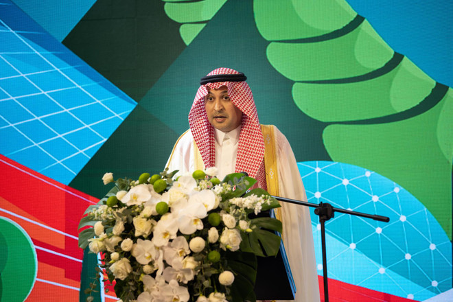 Đại sứ Vương quốc Saudi Arabia tại Việt Nam Mohammed Ismaeil A. Dahlwy phát biểu tại lễ kỷ niệm. (Nguồn: Đại sứ quán Saudi Arabia) Củng cố và phát triển quan hệ giữa Việt Nam và Saudi Arabia ảnh 1
