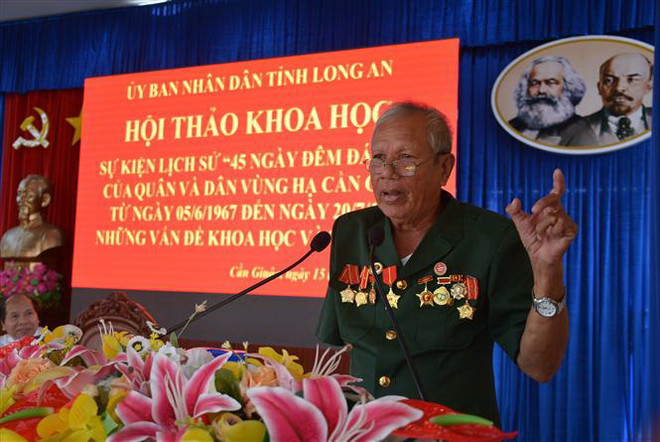 Hội thảo về 45 ngày đêm đánh Mỹ của quân và dân vùng hạ Cần Giuộc ảnh 2