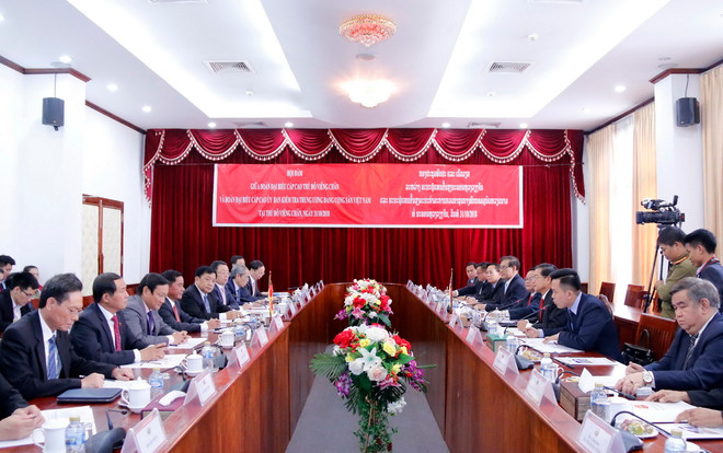 Lào muốn Việt Nam tiếp tục giúp đào tạo cán bộ kiểm tra Đảng ảnh 5