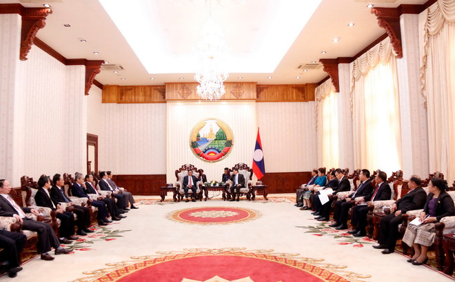 Lào muốn Việt Nam tiếp tục giúp đào tạo cán bộ kiểm tra Đảng ảnh 3