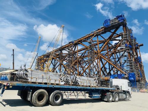 VPI cung cấp 58 tấn anode chống ăn mòn cho chân đế giàn khoan ảnh 1