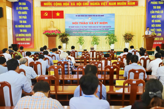 Bảo tồn và phát triển rừng ngập mặn Cần Giờ: Gìn giữ 'bức tường xanh' ảnh 1