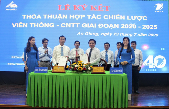 VNPT sẽ triển khai mạng 5G tại 11 trung tâm huyện ở An Giang ảnh 1