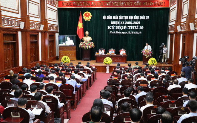 Kỳ họp HĐND tỉnh Ninh Bình: Chất vấn việc triển khai các dự án lớn ảnh 1