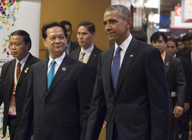 Thủ tướng Nguyễn Tấn Dũng gặp Tổng thống Mỹ Barack Obama ảnh 1