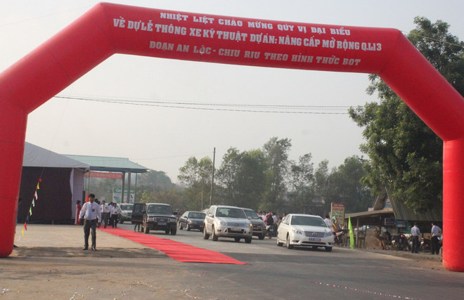 Thông xe kỹ thuật giai đoạn 1 Quốc lộ 13 qua tỉnh Bình Phước ảnh 1