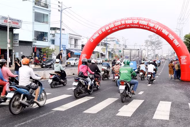 Thành phố Hồ Chí Minh: Thông xe dự án nâng cấp đường Tỉnh lộ 9 ảnh 1