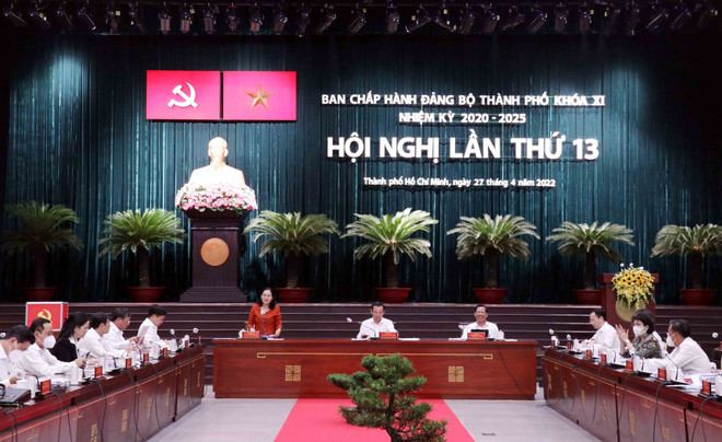 Bế mạc Hội nghị 13 Ban Chấp hành Đảng bộ TP.HCM khóa XI mở rộng ảnh 1