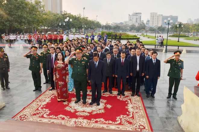 Tri ân các liệt sỹ quân tình nguyện Việt Nam hy sinh tại Campuchia ảnh 4