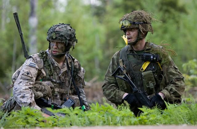 Binh sỹ Estonia. (Nguồn: Armyrecognition.com) Mỹ và ba nước Baltic muốn sớm ký kết thỏa thuận quân sự ảnh 1