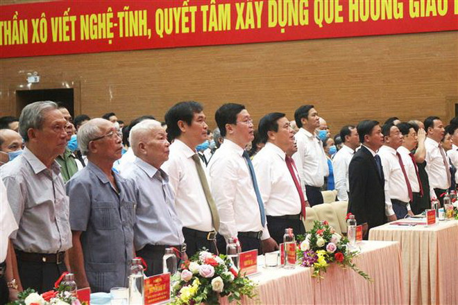 Nghệ An: Tổ chức trọng thể Lễ kỷ niệm 90 năm Xô Viết Nghệ Tĩnh ảnh 2