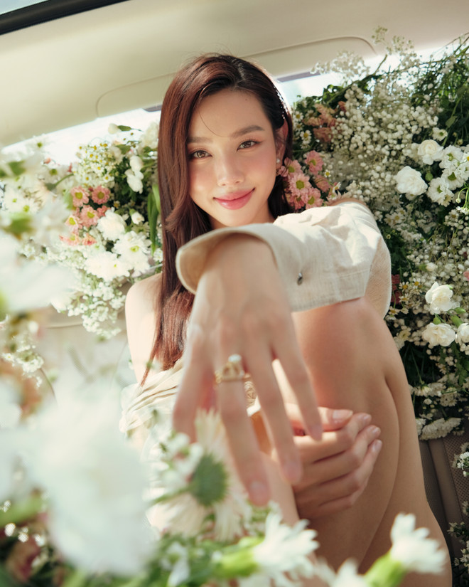 Thùy Tiên khoe nhan sắc trong trẻo, ngọt ngào hậu nhiệm kỳ hoa hậu ảnh 3