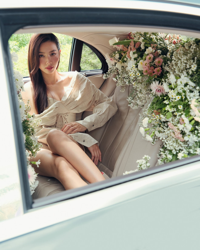 Thùy Tiên khoe nhan sắc trong trẻo, ngọt ngào hậu nhiệm kỳ hoa hậu ảnh 2