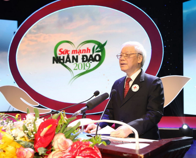 Tổng Bí thư, Chủ tịch nước dự chương trình Sức mạnh nhân đạo 2019 ảnh 1