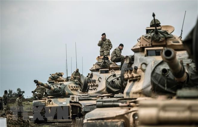 Thổ Nhĩ Kỳ tiếp tục tăng viện tại khu vực biên giới với Syria ảnh 1