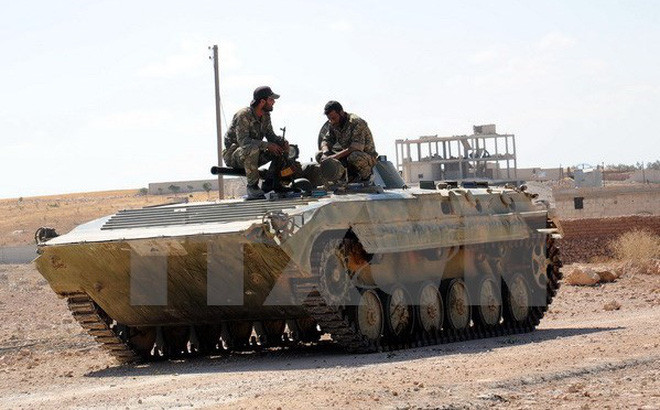 Syria triển khai lực lượng tới Hama chuẩn bị cho chiến dịch quân sự ảnh 1