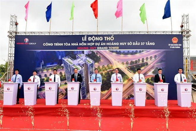 Hải Phòng động thổ xây dựng tòa nhà hỗn hợp cao 37 tầng ảnh 1
